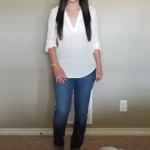 Charlotte Russe Ivory blouse